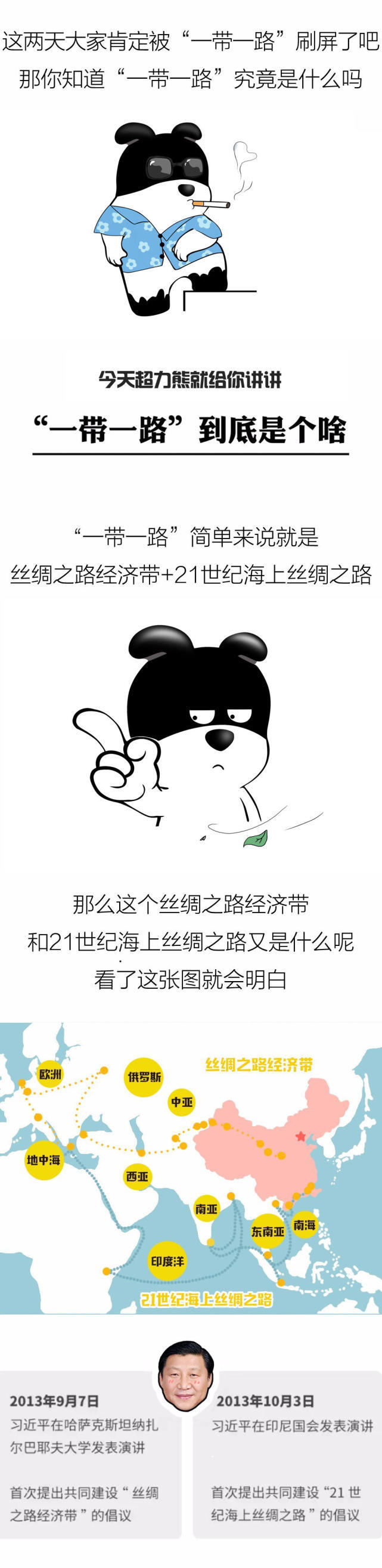 三分鐘看懂刷爆朋友圈的“一帶一路”是神馬？