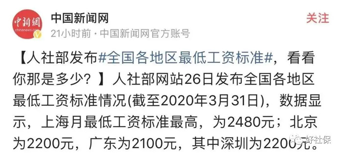 最新！全國各地最低工資排名出爐！浙江排名第六！看你拖后腿了沒